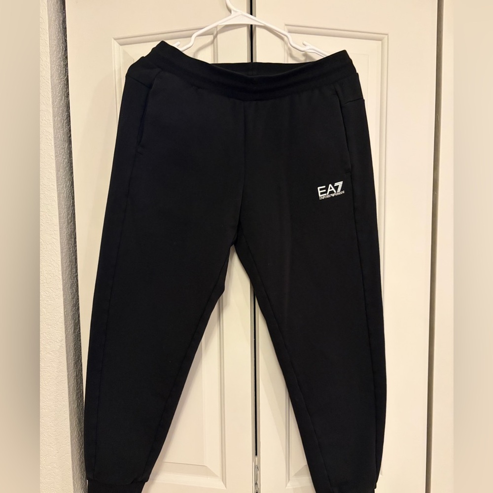 Emporio Armani Black Joggers